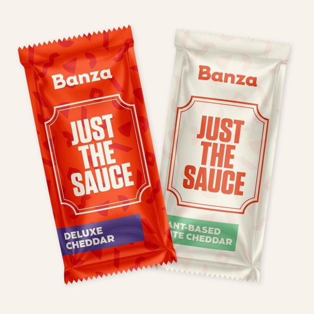 APRIL FOOLS! Tap the link in our bio and use code APRILFOOLS2022 to take $4.01 off your next Banza order 🧀

INTRODUCING… Just the sauce!🧀

There’s on-the-go sauces for people who like their meals hot, sweet, and salty… but what about cheesy? Meet our new portable, squeezable, and oh-so-cheesable sauce packets that make every food taste like your *most*  favorite food – mac & cheese 🧀🧀🧀

Perfect for people whose insatiable taste for cheddar can’t be satisfied by a box of Banza alone. Find Deluxe Cheddar & Plant-Based White Cheddar sauce packets in the condiments aisle at your local grocery store!