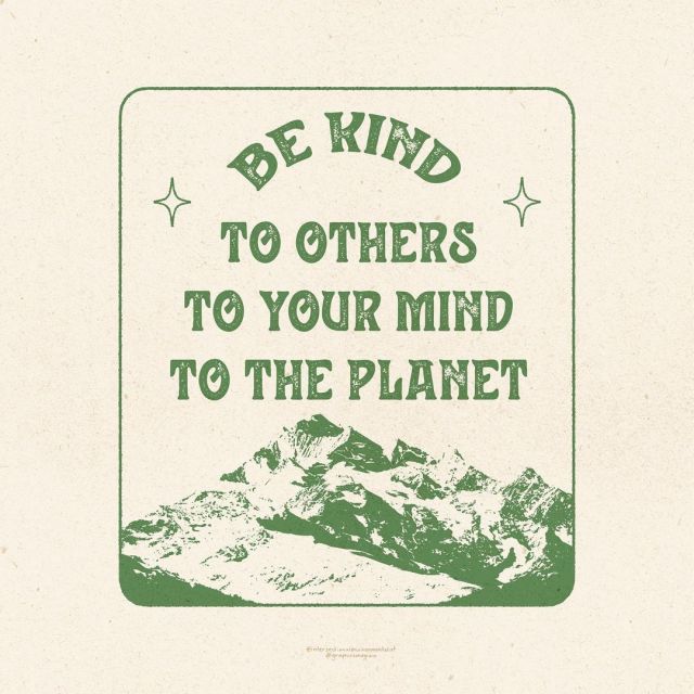 A little reminder for your Saturday. 

Speaking of kind…TOMORROW is World Kindness Day and we have something special coming your way - stay tuned!

🖋: @graphicsandgrain