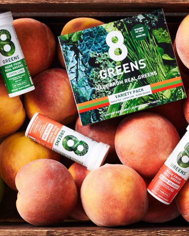The Daily Greens Tablet Variety Pack feat. our Best-Selling Peach Tea flavor is HERE. 

HOLIDAY SHOPPING TIP: It's the perfect starter pack (or stocking stuffer!) for anyone new to 8Greens. Buy now at our Link in Bio.
