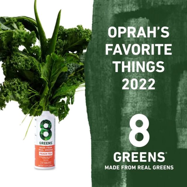 The only thing more peachy than our Peach Gummies & Peach Tea Tablets is being featured in OPRAH'S FAVORITE THINGS 2022!

Shop the O-approved Made From Real Greens Gift Set at our Link in Bio. #oprahsfavoritethings