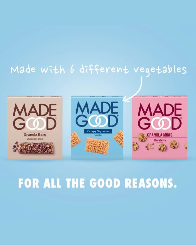 A better-for-you family favorite snack that are healthy and tastes delicious! Find the flavors your kids love at a store near you! Link in bio to shop ❤️ #MadeGoodSnacks
