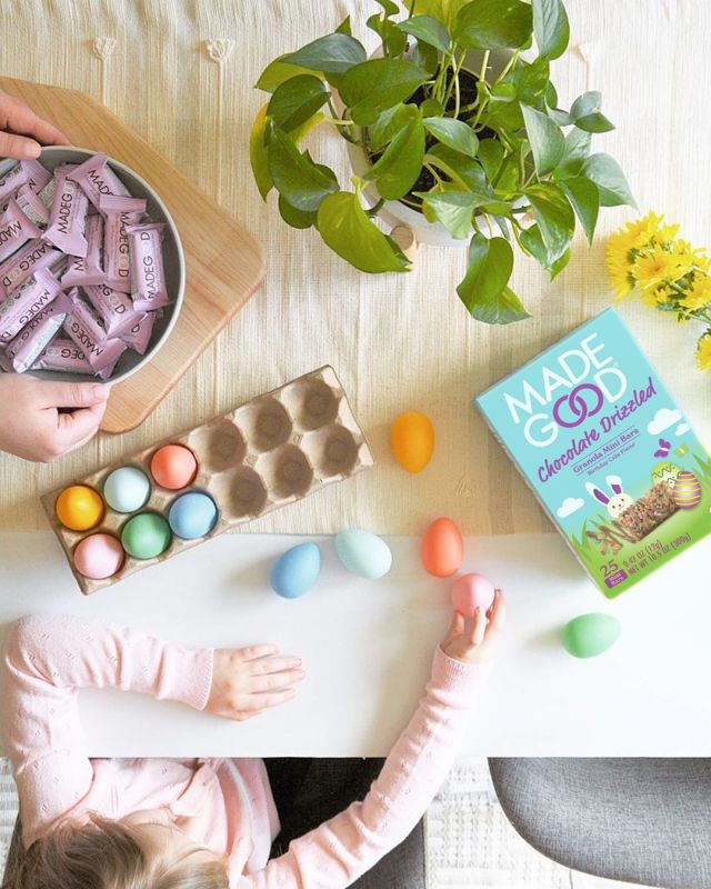 Brighten up your kids' day with our limited-time-only Easter snacks! 🐰🐤🌷 #MadeGoodSnacks 

Available at: 
🇺🇸 Target, 🇨🇦 Loblaws