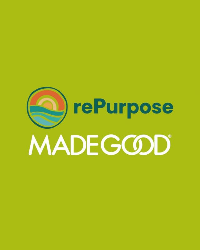 One small change can make a​ difference in helping our planet. That change starts with what brands you decide to support. We're proud to partner with @repurpose_global in our plastic neutrality pledge. #MadeGoodSnacks #EarthMonth 🌱